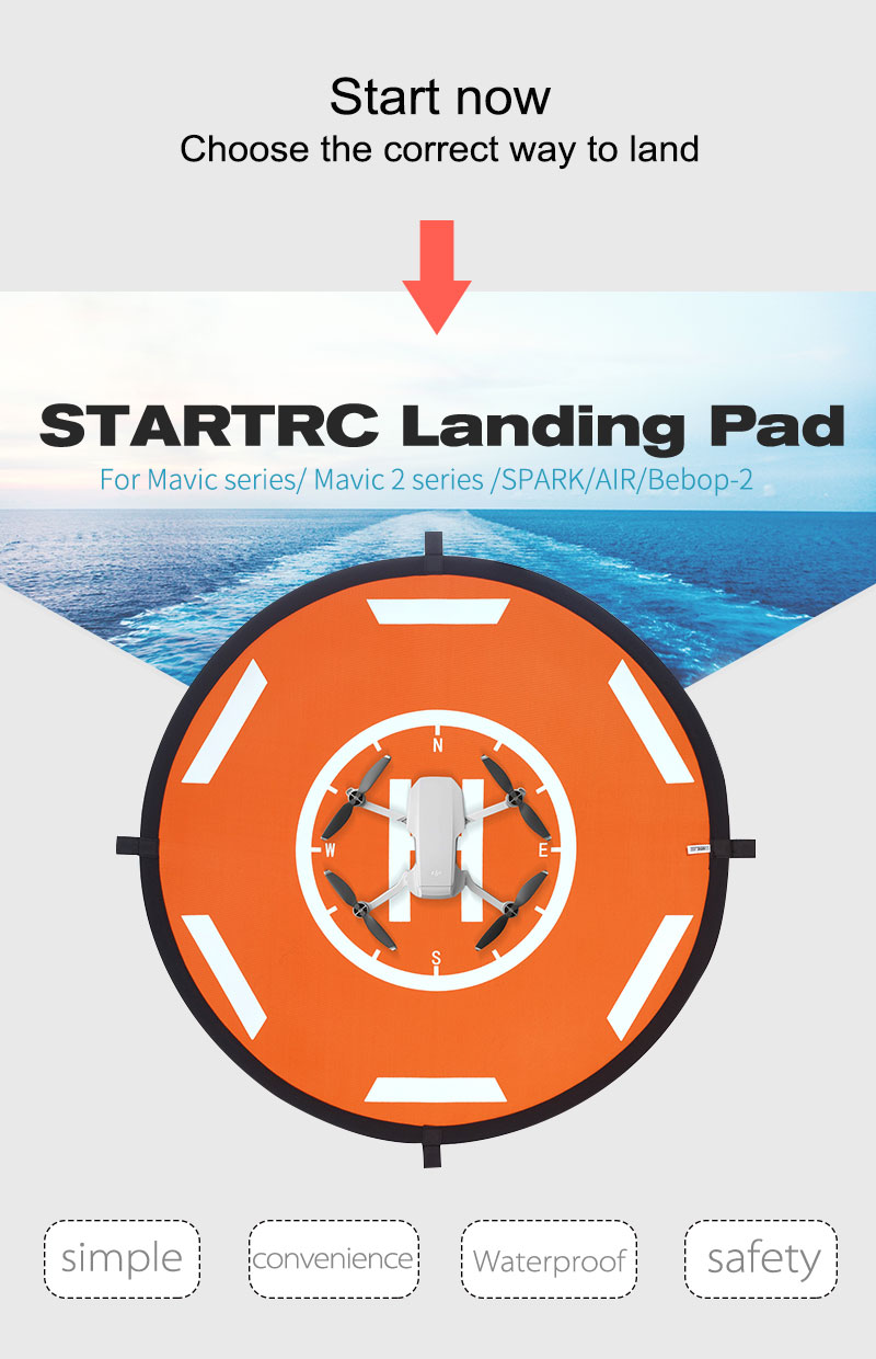 STARTRC 56cm folding Parking Apron Landing Pad is For DJI Mavic