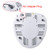 Kendal Professional Diamond Microdermabrasion Machine, Dermabrasion Facial Skin Care Equipment with LED Real Time Digital Display Also Good for Home Use 110v-220V HB-SFD01