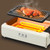 PHS Indoor Electric Hot Plate Grill, Digital Control Tabletop Electric Griddle with Transparent Glass Lid, Fully Detachable Non‑Stick Grill Plate & Oil Drip Tray for Home BBQ