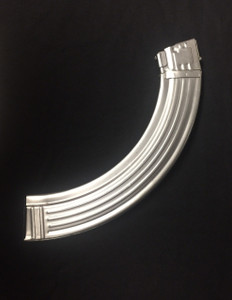 Limited Edition AK-47 55 Round Banana Magazine Nickel Plated