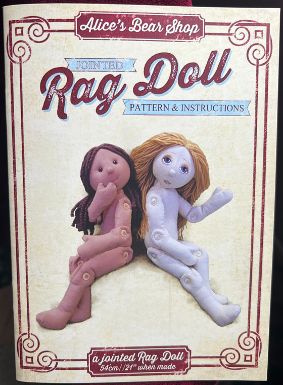 Button Jointed Rag Doll Pattern