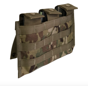 Genuine Military Issue OCP Triple Magazine Pouch - Used Genuine Military Issue OCP Triple Magazine Pouch - Used