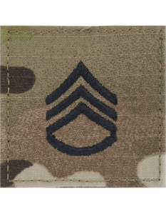 US Army OCP Velcro Rank Patch - Staff Sergeant E-6 (SSG) US Army OCP Velcro Rank Patch - Staff Sergeant E-6 (SSG)
