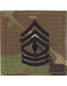 US Army OCP Velcro Rank Patch - 1st Sergeant E-8 (1SG) US Army OCP Velcro Rank Patch - 1st Sergeant E-8 (1SG)