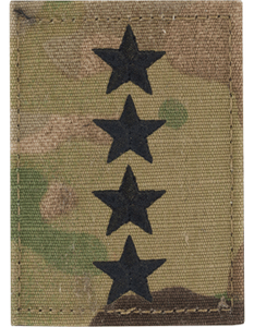 US Army OCP Velcro Rank Patch - General (GEN) US Army OCP Velcro Rank Patch - General (GEN)