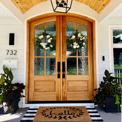 Miranda 6 Lite Arch Top Double Entry Arch Door Miranda 6 Lite Arch Top Double Entry Arch Door