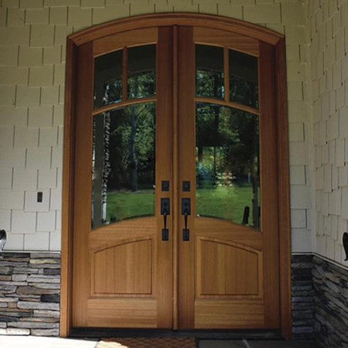 Florencia 3 Lite Arch-Top Double Entry Door Florencia 3 Lite Arch-Top Double Entry Door