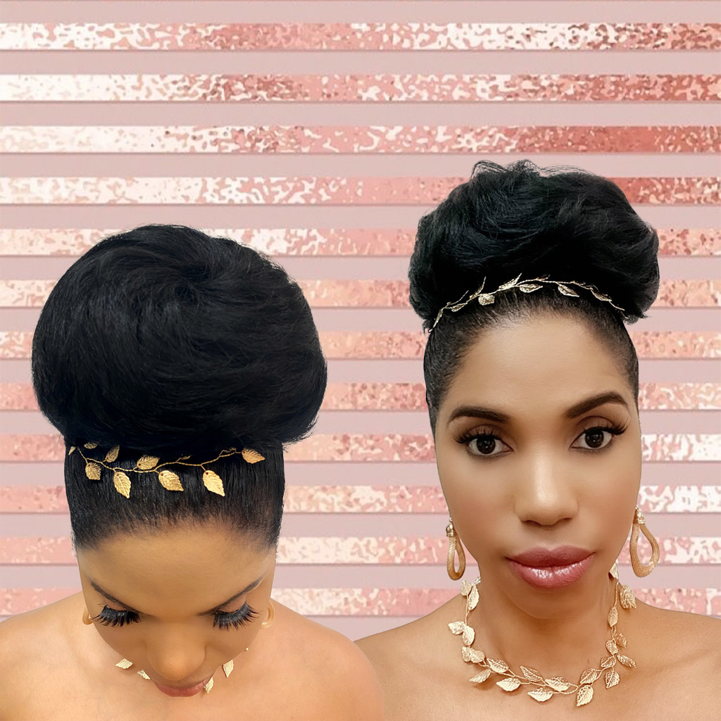 Cristoli Hair Bun ATILA for Black Women Natural Updo Hairstyles