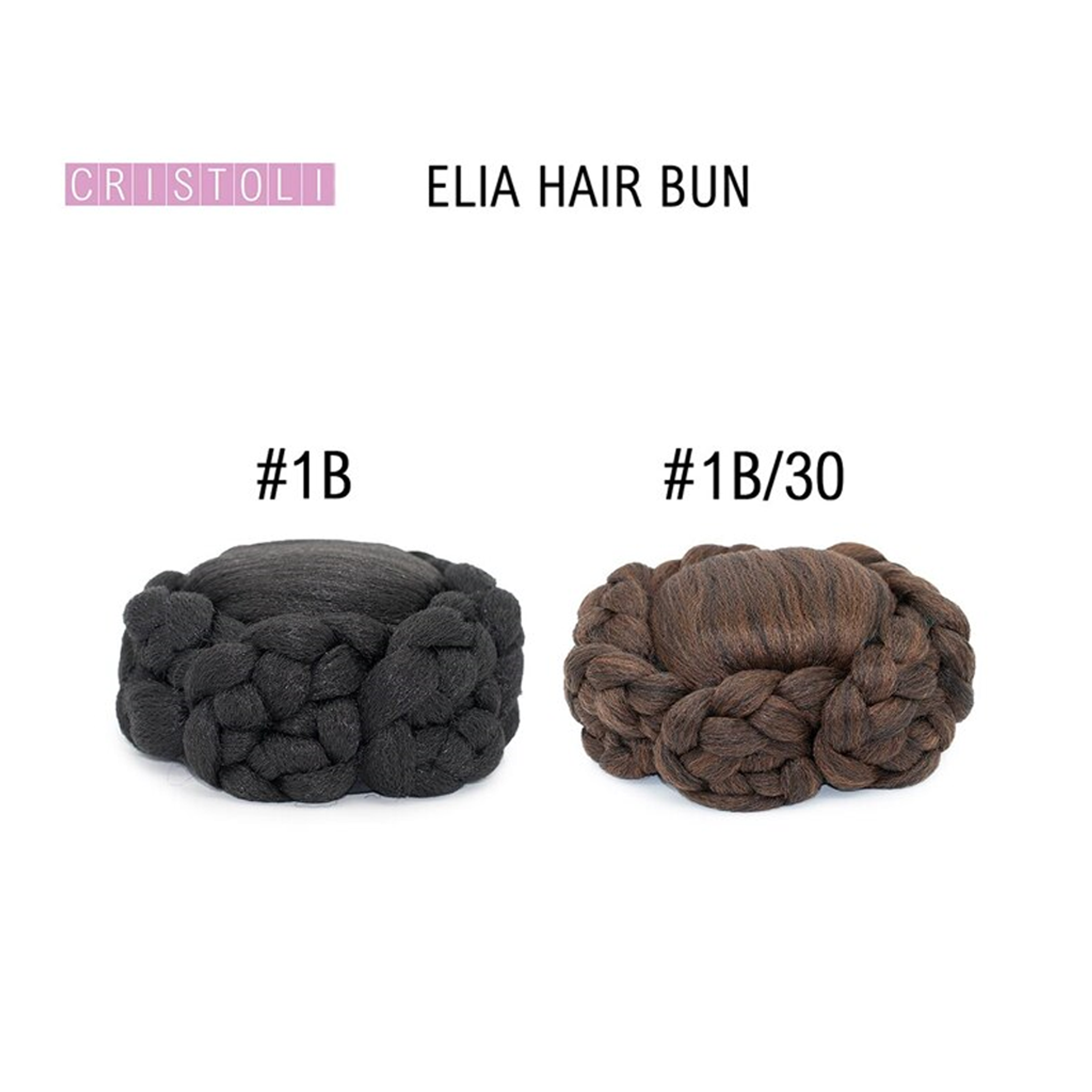 Cristoli Hair Bun ELIA Big Bun for Black Women Natural Hair Updo Hairstyles Color Chart