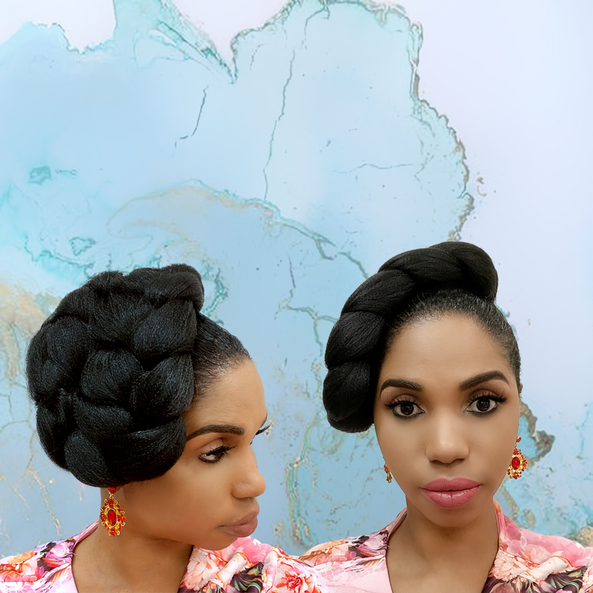 Cristoli Hair Bun MALIA Big Bun for Black Women Natural Updo Hairstyles