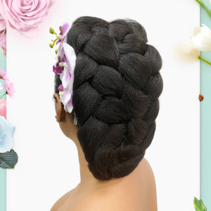 Cristoli Hair Bun MALIA Big Bun for Black Women Natural Updo Hairstyles