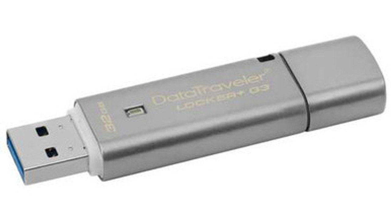 Kingston 32GB DataTraveler Locker+ USB 3.0 Encrypted Pen Drive Memory