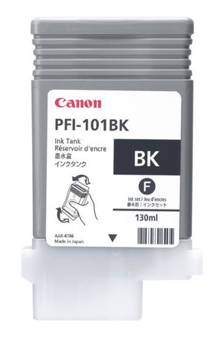 キヤノン インクタンク ブラック PFI-101BK 0883B001 キヤノン インク 顔料ブラック PFI-101BK 純正-アケボノサービス