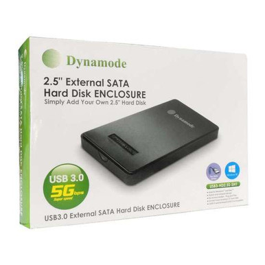 Dynamode 2.5" External SATA Toolless Hard Disk Enclosure