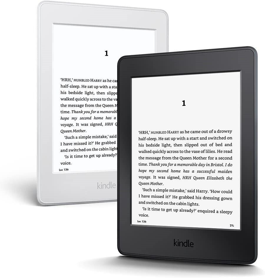 Amazon Kindle Paperwhite (White) 3 7th Gen 6