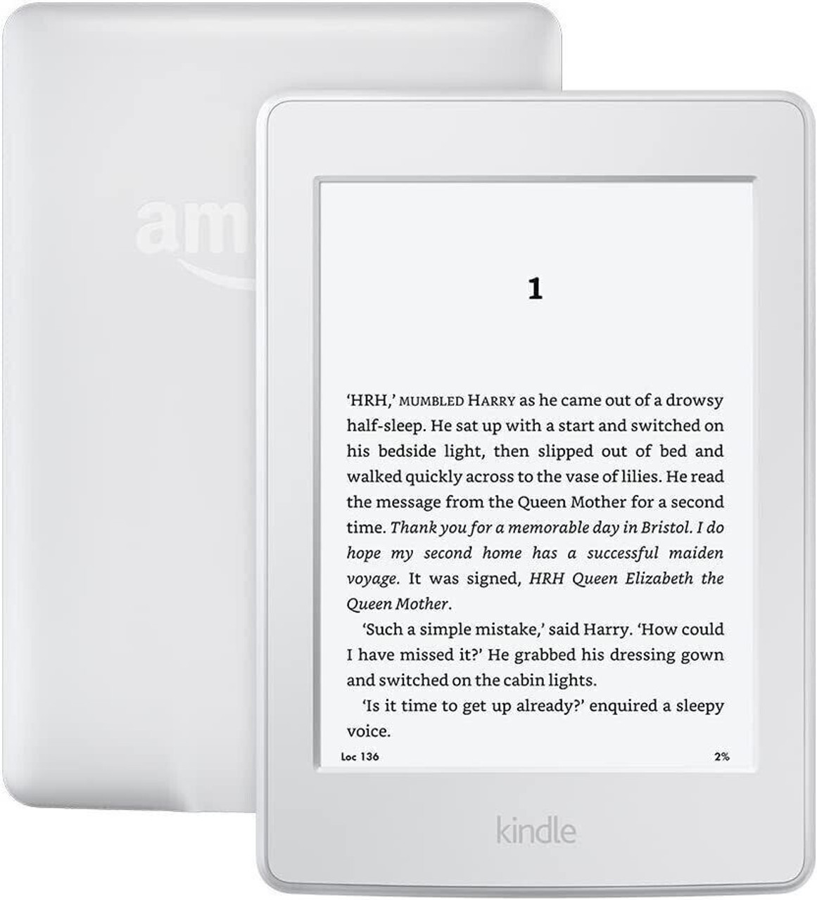Amazon Kindle Paperwhite (White) 3 7th Gen 6