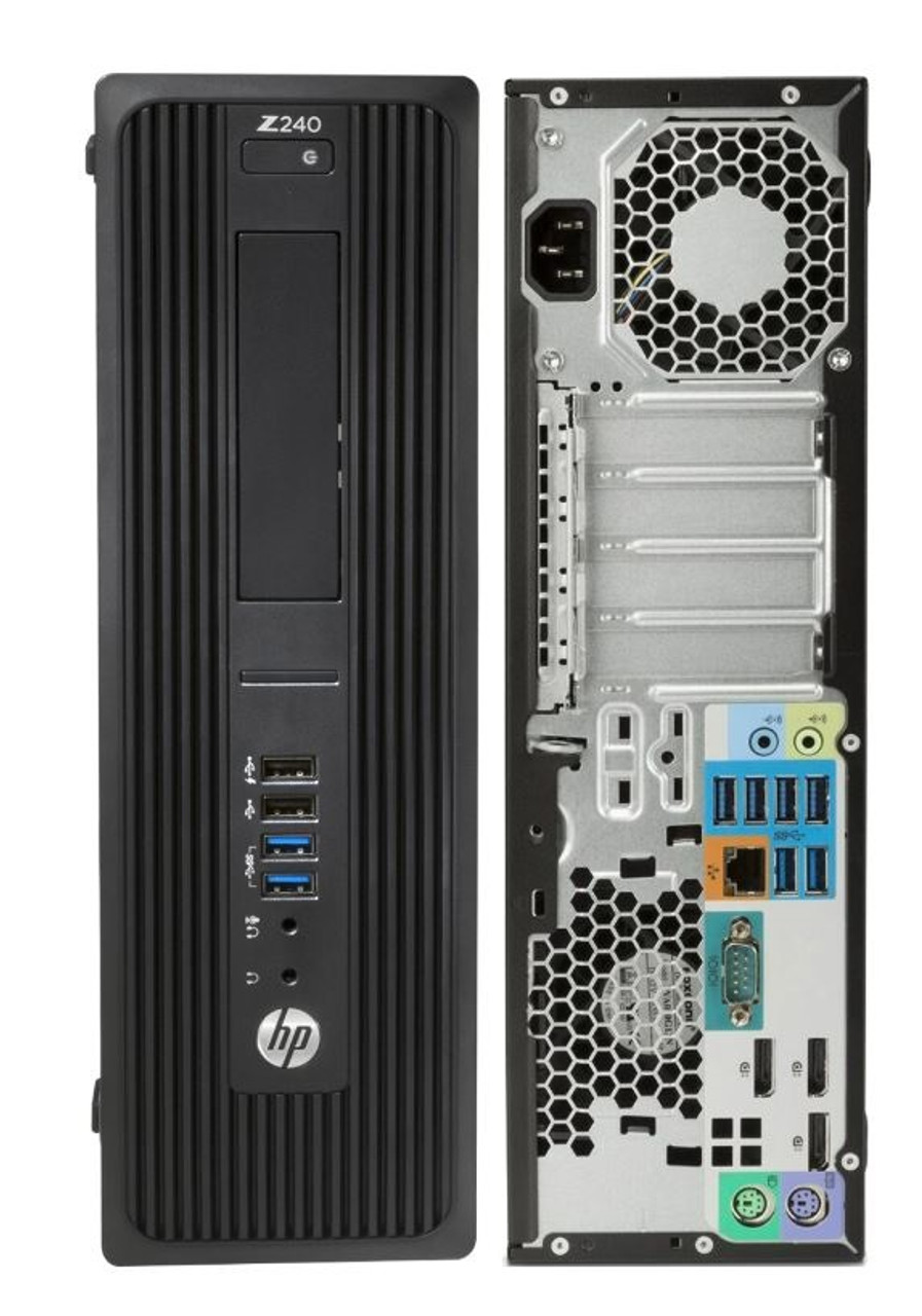 HP WorkStation Z240 SFF i7 Quad Core Windows 10 Professional PC