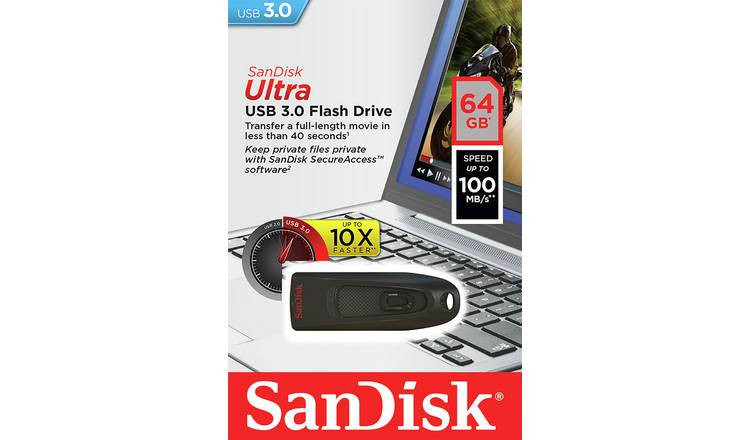 SanDisk Ultra 64GB USB Pen Drive Memory Stick