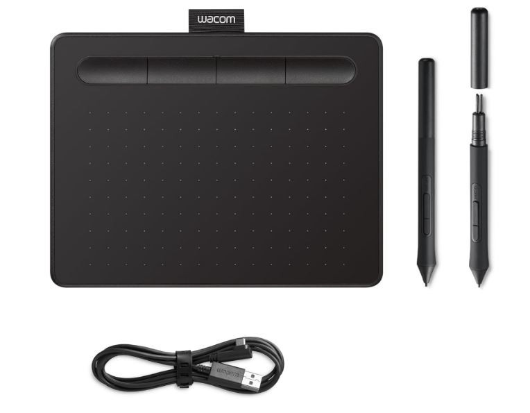 Wacom Intuos Small Black Drawing Graphics Tablet Wacom Pen 4K