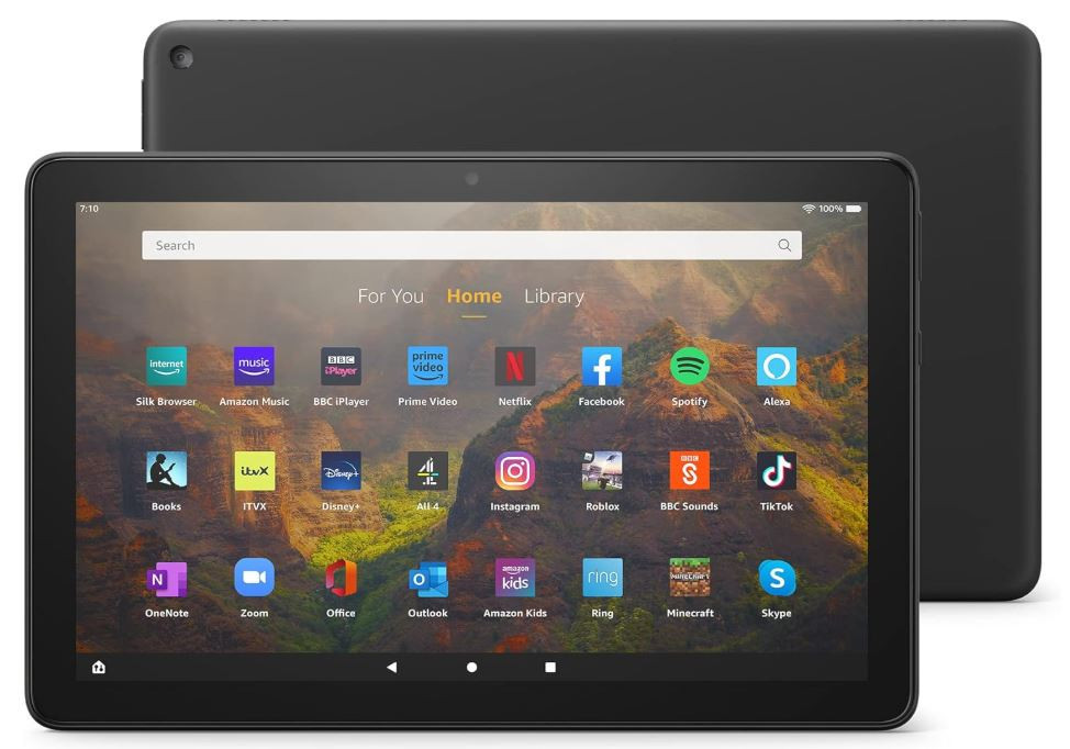Fire 0 HD for tablet (newest gen), built relaxation 32GB Black