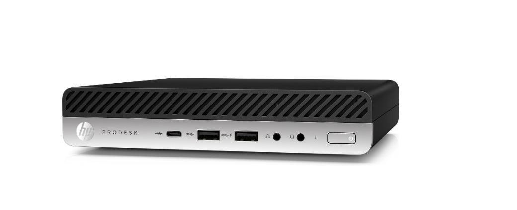 HP ProDesk 600G4◆i3 8100◆SSD 256GB◆8MB HP ProDesk 600 G4 Mini PC Intel i3-8100T up to 3.10GHz Processor
