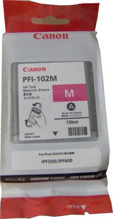 Canon PFI-102M 0897B001AA Magenta Original Ink Cartridge