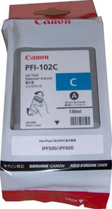 Canon PFI-102C 0896B001AA Cyan Original Ink Cartridge