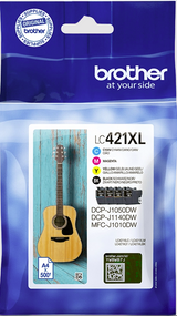Brother LC421XLBK Black Original Ink Cartridge