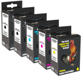 Recycled Epson 33XL Multipack Black Photo Black Cyan Magenta Yellow Ink Cartridges