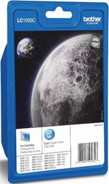 Brother LC1000C Cyan Original Ink Cartridge