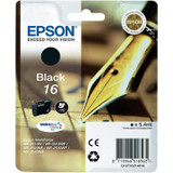 Epson T1621 C13T16214012 Black Original Ink Cartridge