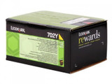 Lexmark 702Y 70C20Y0 Yellow Original Toner Cartridge