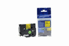 Recycled Brother Black, Yellow Label TZE-651