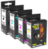 Recycled Brother Multipack Black, Cyan, Magenta, Yellow Ink Cartridges LC1240VAL