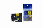 Recycled Brother Black, Yellow Label TZE-621