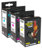 Recycled Canon CLI-8 3 Ink Cartridge Multipack