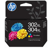 HP 302XL / 304XL Ink Cartridge Tri Colour High Capacity Original