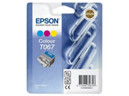 Epson T067 C13T06704010 Colour Original Ink Cartridge