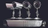 CNM CCTV 4 Camera Kit H.264 Network DVR with 500GB HDD
