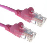 Connekt Gear 0.5m RJ45 to RJ45 UTP CAT 5e stranded network cable [PINK]