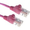 Connekt Gear 1.0m RJ45 to RJ45 UTP CAT 5e stranded network cable [PINK]