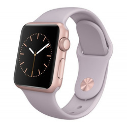 Apple Watch Sport 38mm Sports Band - Rose Gold & Lavender