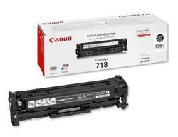 Canon 718BK 2662B002AA Black Original Toner Cartridge