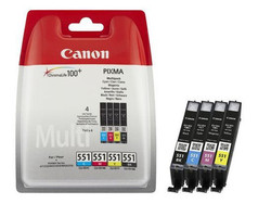 Canon CLI-551 6509B009 Multipack Original Ink Cartridge