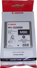 Canon PFI-102MBK 0894B001AA Matte-black Original Ink Cartridge