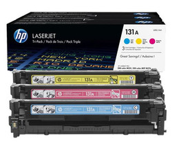 HP U0SL1AM Cyan, Magenta, Yellow Original Toner Cartridge