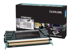 Lexmark C746H1KG Black Original Toner Cartridge
