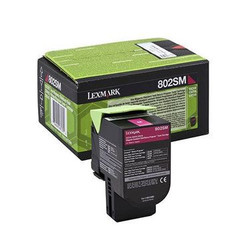 Lexmark 802M 80C2SM0 Magenta Original Toner Cartridge