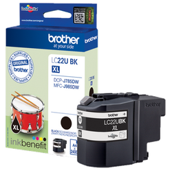 Brother LC22UBK Black Original Ink Cartridge