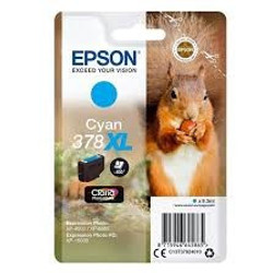 Epson 378XL C13T37924010 Cyan Original Ink Cartridge